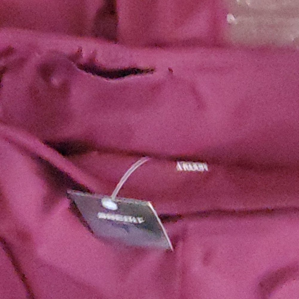 Set Of 2 MOCOLY & Chin Fun Women's Bootleg Leggings Burgundy/Gray Medium NWT - Picture 9 of 16